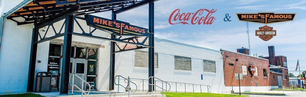 Mikes Famous H-D - Former Coca-Cola Distribution Factory